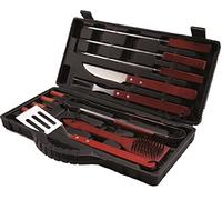 Set 12 utensili per barbecue sandrigarden in valigetta