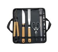 Set Per Barbecue Resistente per RÖSLE VIDERO 3 G3-S Vario+ | Kit Di Accessori per Grigliare in Borsa Portatile, Regalo per la Festa del Papà
