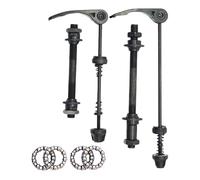 Set per bicicletta a rilascio rapido, con albero cavo anteriore, barre di bloccaggio per asse di riparazione, kit di fissaggio, attrezzi durevoli, guida regolabile, componente di aggiornamento per la