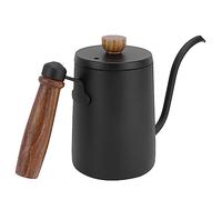 Set per Caffettiera pour over da 5 Pezzi, Bollitore a Collo (pugno di | Include Bollitore a Collo di Cigno con Beccuccio a 90°, Caraffa in Vetro, Imbuto Gocciolatore, Filtri di Carta e Termometro