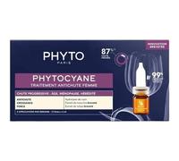 Set per Capelli Phyto Paris Phytocyane Tratamiento Anticaída Reacción Mujer L