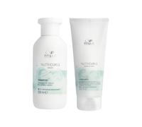 Set Per Capelli Ricci WELLA Kit Nutricurls Waves Shampoo 250ml + Balsamo 200ml