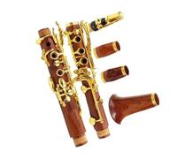 Set Per Clarinetto Clarinetto professionale 18 tasti palissandro bB placcato oro M15