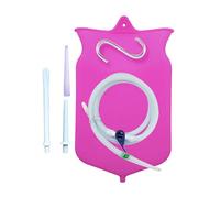 Set per clisteri da 2 litri, Enteroclisma, da Viaggio, Irrigazioni Rettali o Vaginali, Clistere enema, Enteroclisma Completo Da Viaggio, Del colon Doccia intima, Set per clisteri Irrigazione