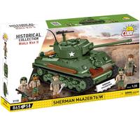 Set per costruire carro armato SHERMAN M4A2E8 (76)W - 865 pezzi
