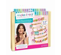 Make It Real: Sweet Treats DIY Bracelet Kit - Create 7 Charm Bracelets, 280 Piec