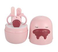 Set per Cura Unghie Bebè Forbicine, Lima e Pinzetta Rosa
