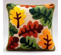 Set Per Cuscini Con Gancio Di Chiusura Eiacula Se Ne Va 43X43Cm Kit Punto Croce Da Ricamare Cuscino Ricamato A Mano Con Punto Croce Set Fai Da Te Per Adulti Principianti Per Arredamento Casa