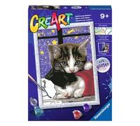 Ravensburger - CreArt Serie D: Gattini, Kit per Dipingere con i Numeri, Contiene