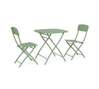 Set per Esterno Bizzotto Bistrot Yvonne Verde Salvia - 3PZ - 803568