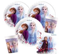 Set per feste Frozen Anna Elsa per 8 bambini
