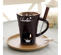 Set Per Fonduta Di Candeles Da Tè - 200ml Set Di Tazze Per Fonduta Di Cioccolato, TazzaPer Sciogliere Il Burro In Ceramica, Tazzas PerFonduta Con Candeles Da Tè, Scaldaburro Riscaldante Per Tea Light