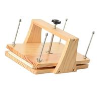 Set per hobby con fogliame pressato con pannelli di compressione in legno | Pressa apribile per appiattire le piante, strumento per progetti floreali, classe natura, accessorio da tavolo