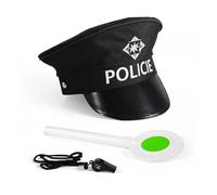 Set per il piccolo poliziotto con paletta e fischietto