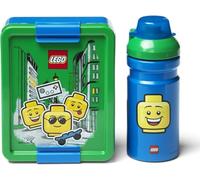Set per il pranzo al sacco LEGO ragazzo. Portavivande e bottiglia