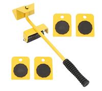 Set per il Trasporto di Mobili, Carrello Mobile per Mobili per Impieghi Gravosi, Kit di Guide per Mobili da 4 Pezzi con Ruota Universale, Facchini per Mobili su Ruote per Frigorifero