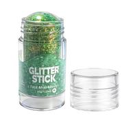 Set per il trucco con glitter per il corpo, impermeabile, a lunga durata, lucentezza dei capelli del viso, set di applicazione cosmetica con luccichi, verbo di bellezza vibrante e riflettente