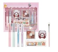 Set Per Il Trucco Di Bellezza - Kit Di Bellezza Professionale, Pacchetto Tutto In Cosmetici | Versatile Collezione Di Trucchi Da Donna, Prodotti Essenziali Per Il Trucco Delicati Sulla Pelle Per Vacan