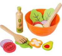 Small Foot 11476 Wooden Set, Children's Vegetarian Play Kitchen Accessory, incl.
