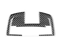 Set per Interni Adesivo per Interni Auto per Boxster E per Cayman 718 982 2016-2022, Adesivo per Luce di Lettura, Accessori Interni in Fibra di Carbonio(Nero)
