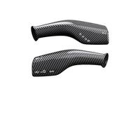 Set per Interni Rivestimento per Console Centrale Auto per Tesla per Model 3 Y, Protezione Volante, Pomello del Cambio, Decorazione(Carbonio)