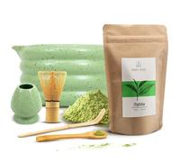 Set per la Cerimonia del Matcha Midori di Mary Rose - Tè Matcha da 100 g e Accessori Tradizionali