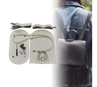 Set per la creazione di borse, fondo per borsa all'uncinetto con coulisse,