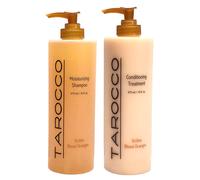 Set per la cura dei capelli Baronessa Cali Tarocco: shampoo e balsamo alle arance rosse di Sicilia - Capelli puliti, lucenti e gestibili - 16 onc