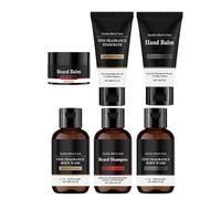 Set Per La Cura Dei Capelli - Miscela Botanica Nutriente, Formato Multi-flacone | Sets Da Bagno | Set Pers Il Lavaggio Del Corpo Per Un Comfort Detergente Idratante Nella Toelettatura Dei Viaggi A Cas