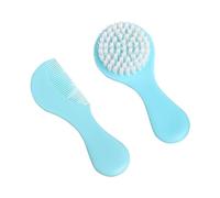 Set per la cura dei capelli, spazzola e pettine per neonati, include spazzola a setole morbide e pettine delicato, pratica toelettatura dei capelli