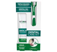 Vet's Best Kit gel dentifricio per cani per pulire i denti e rinfrescare l'alito