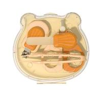 Set per la cura del bambino con forbici per unghie per neonati, con tagliaunghie per bambini, forbici, pinzette e lima per unghie, set per manicure e pedicure per neonati, neonati