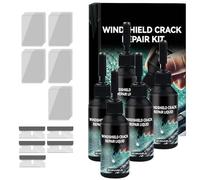 Set per la cura del parabrezza, per riparare graffi, crepe e fori nelle auto, evita danni consequenziali, mantiene la resistenza e la trasparenza del vetro, 20 ml (5 pezzi)