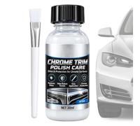 Set per la cura della cromatura 'auto, 30 ml, detergente profondo e | 30 ml di detergente per cromo, rimuove l'ossidazione e la ruggine, per una lucentezza radiosa e profonda