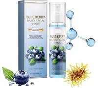 Set per la cura della pelle al mirtillo: quattro pezzi che includono detergente, tonico, siero e crema. Formula antiossidante per ridurre le linee sottili. Set per la cura quotidiana del viso