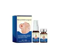 Set per la cura della pelle, spray idratante per la cura della pelle, 25 ml, Mjd163 (blu, 9,5 cm)