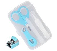 Set per la Cura delle Unghie di Sicurezza, Previene i Graffi Pinzette a Punta Tonda Set per la Cura delle Unghie per Bambini Dimensione Perfetta per 0-3 Anni Cura delle Unghie