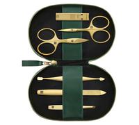 Set per la cura delle unghie vegano, 6 pezzi in verde