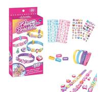 Set per la produzione di braccialetti, perline di argilla, set per la creazione di gioielli, set di gioielli, set di gioielli, set di gioielli per ragazze, divertente fai da te per bambini