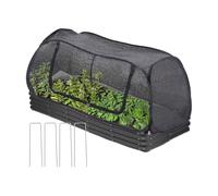 Set Per La Protezione Delle Piante Del Letto Rialzato Con Finitura Con Pannelli in Rete Rinforzata E Struttura Ancoraggio Isolata Per Letto Sollevato Sicurezza Del Giardino Per Tutto L'anno Set