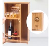 Set per la stanza del vino della casa delle bambole Accessori per la casa