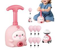 Set per lanciare palloncini, include pompa manuale interattiva, giocattolo educativo per auto alimentato da palloncini, per studenti elementari, aule, compleanni e fine settimana