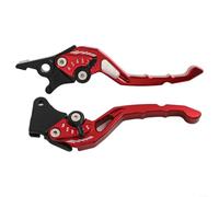 Set per leve Manubrio per moto Resistenti Set per leve Manubrio(Red) | Protezione mani, sicurezza guida aumentata, ideale per off-road, urbano, infortuni