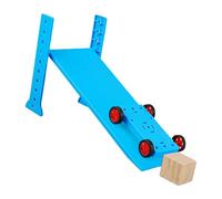 Set per l'insegnamento della fisica per studenti, laboratorio collisione piano inclinato in per l'educazione alla meccanica, con set carrelli per esperimenti fisica sicurezza