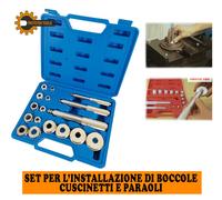 Set per l'installazione e la rimozione di cuscinetti boccole, gommini, paraolio