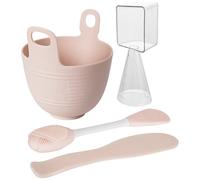 Set Per Maschere Te Ciotola Bastoncini Cucchiaini