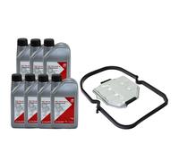 Set Per Olio Ingranaggi 75W-85 GL-5 Febi 7 Litro + Filtro Trasmissione Mercedes