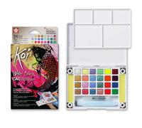 Set per Pittura ad Acquarello Talens Sakura Koi Water Colors Multicolore