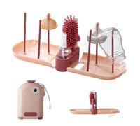 Set per Pulizia Bottiglie per Bambini - Set Completo con Scatola Portatile per la Pulizia, di Spazzole da Viaggio | per Adulti, Mamma, Amici, Famiglia