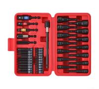 Set per punte Cacciavite 40pz Magnetico per Trapano Elettrico | Acciaio Cromo Vanadio, per forte magnetismo, alta resistenza per torsione, per uso per professionale, custodia inclusa